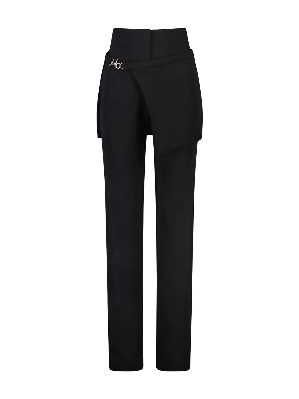 08 Apron Suit Pant | Black