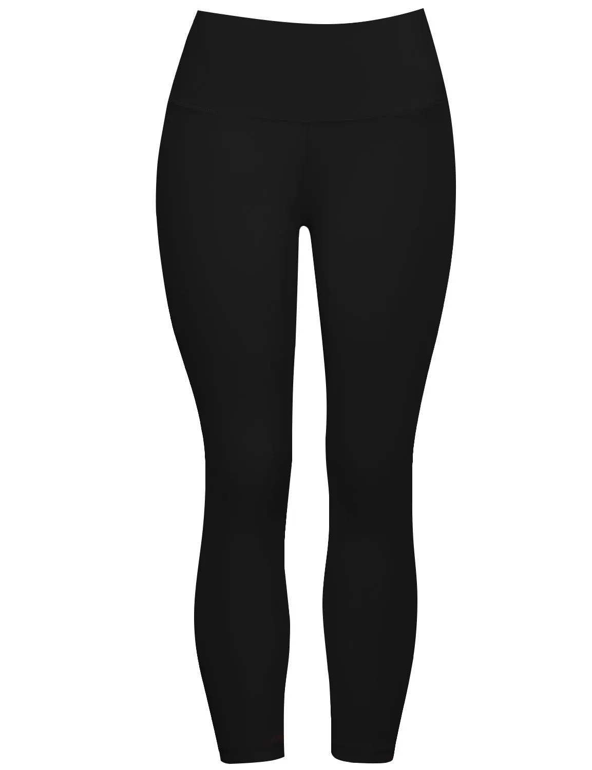 22 High Waist Crop Tight Capris black_yogastudio