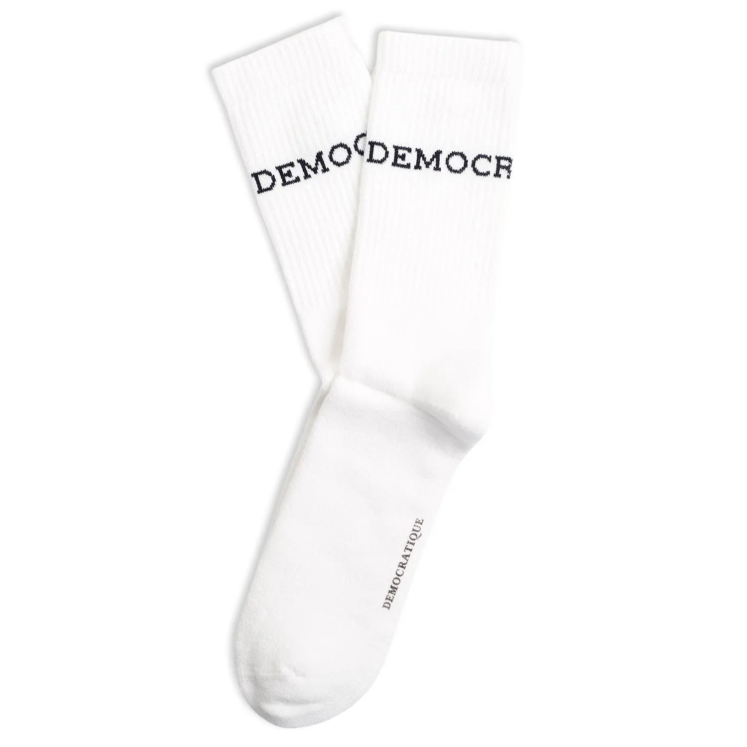 6-pack Athletique Classique Logo Socks Clear White / Navy