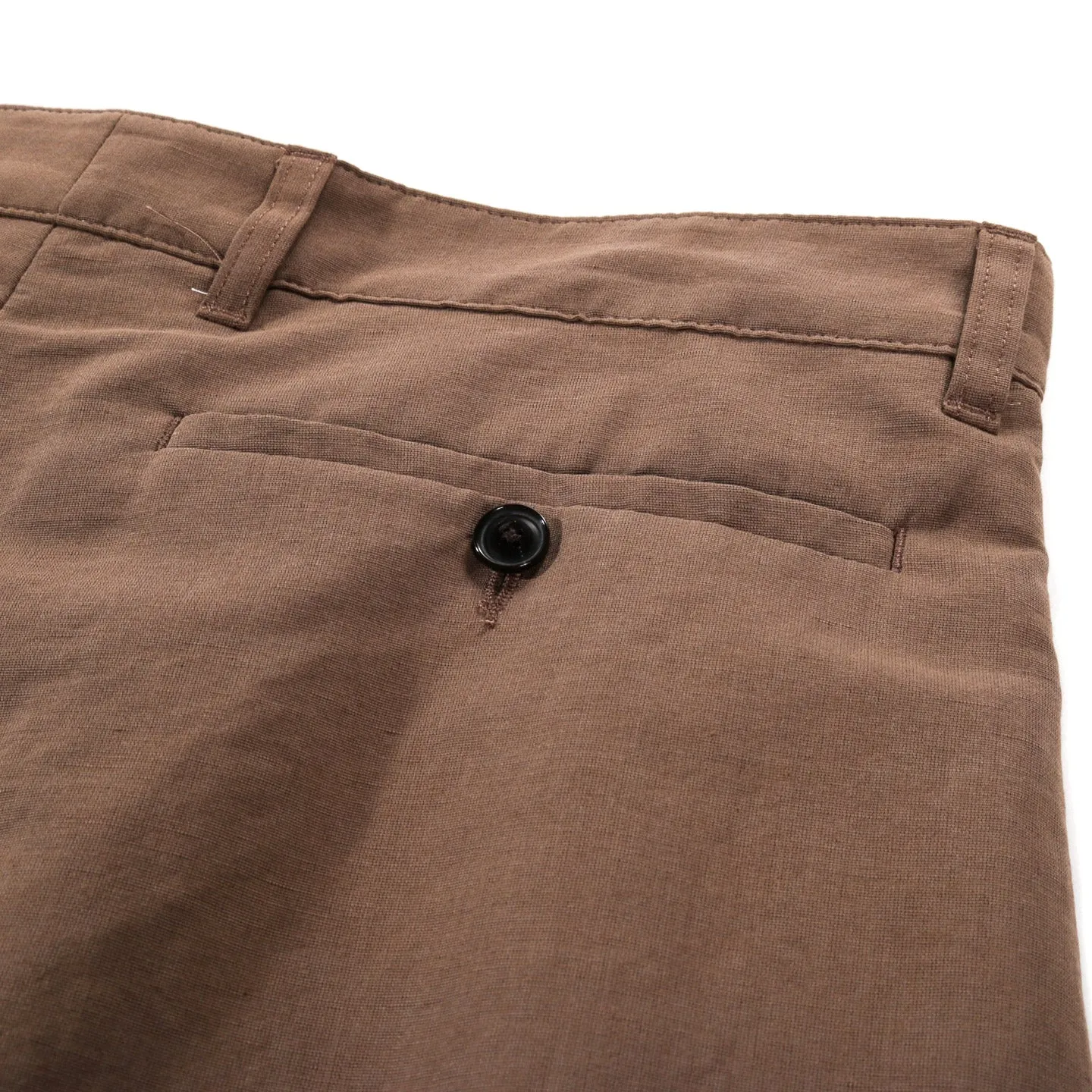 A KIND OF GUISE FLEXIBLE WIDE TROUSERS BROWN SUGAR