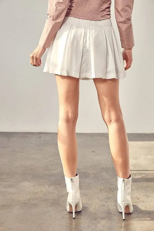 A LINE MINI SKORT