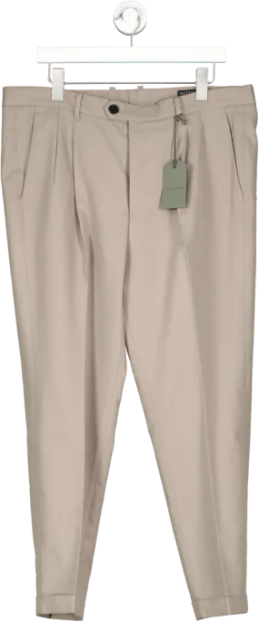 All Saints Tallis Trousers Chestnut Brown W34