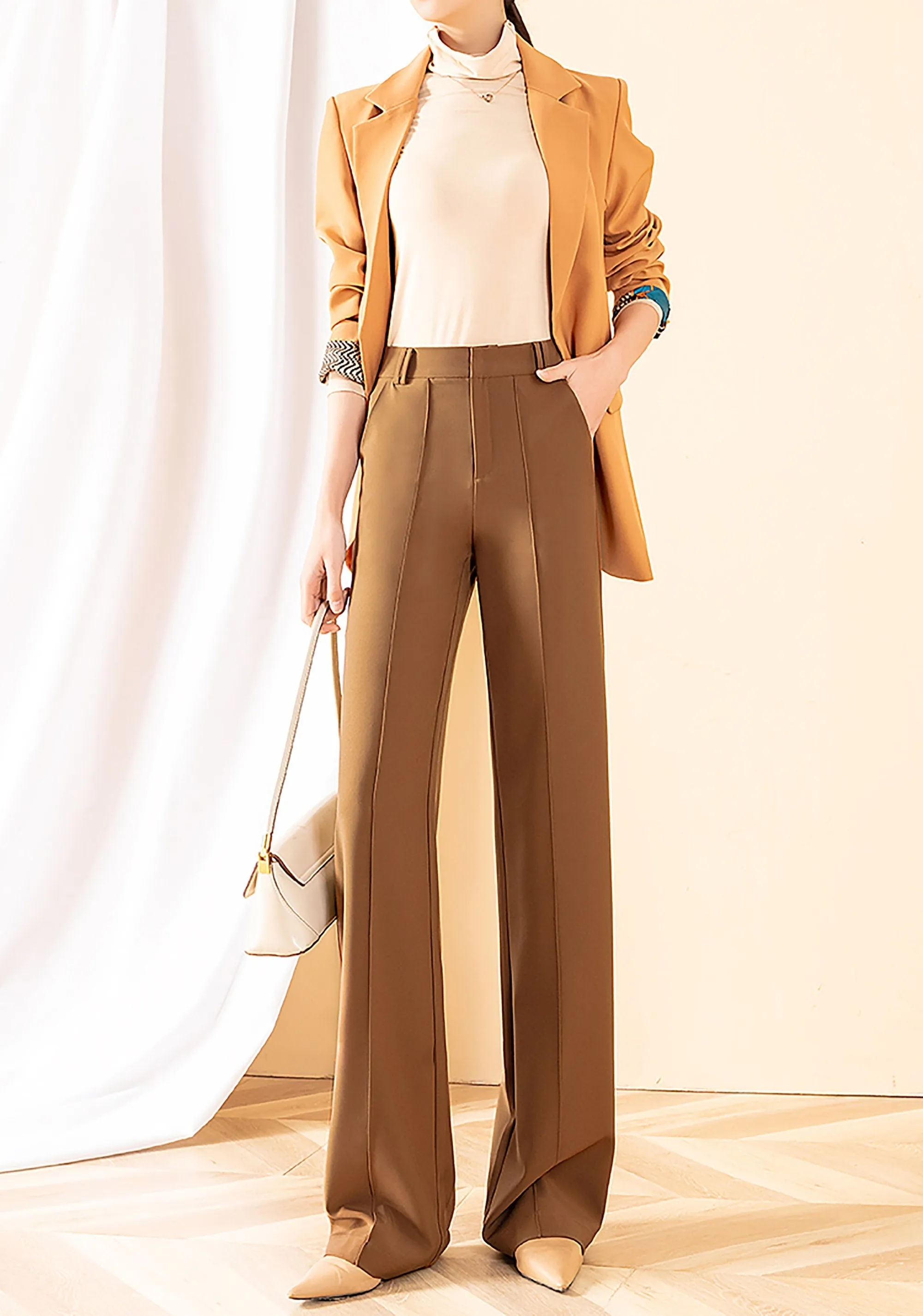 Allison Relaxted Wide Leg Long Pants