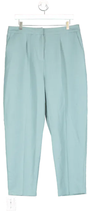 ASOS Green Straight Leg Trousers UK 16