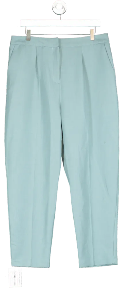 ASOS Green Straight Leg Trousers UK 16