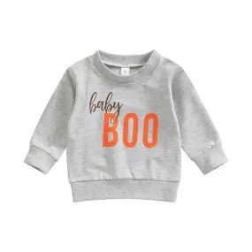 Baby Boo - Halloween Little Kids (to 3T) Cozy Sweatshirt