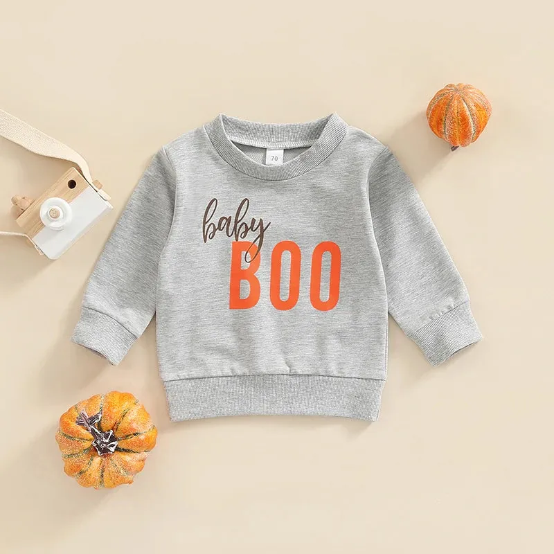 Baby Boo - Halloween Little Kids (to 3T) Cozy Sweatshirt