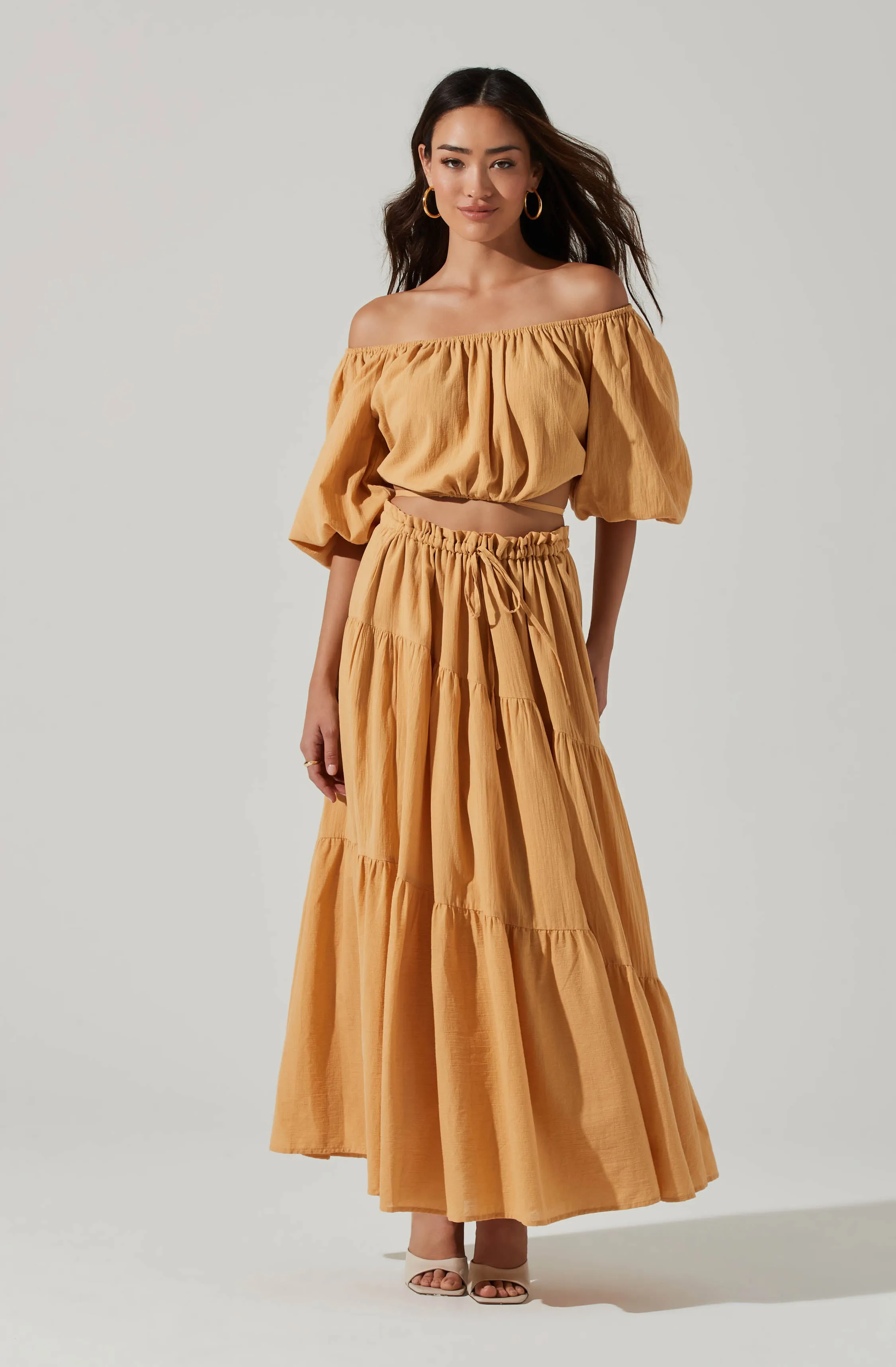 Balboa Tiered Maxi Skirt