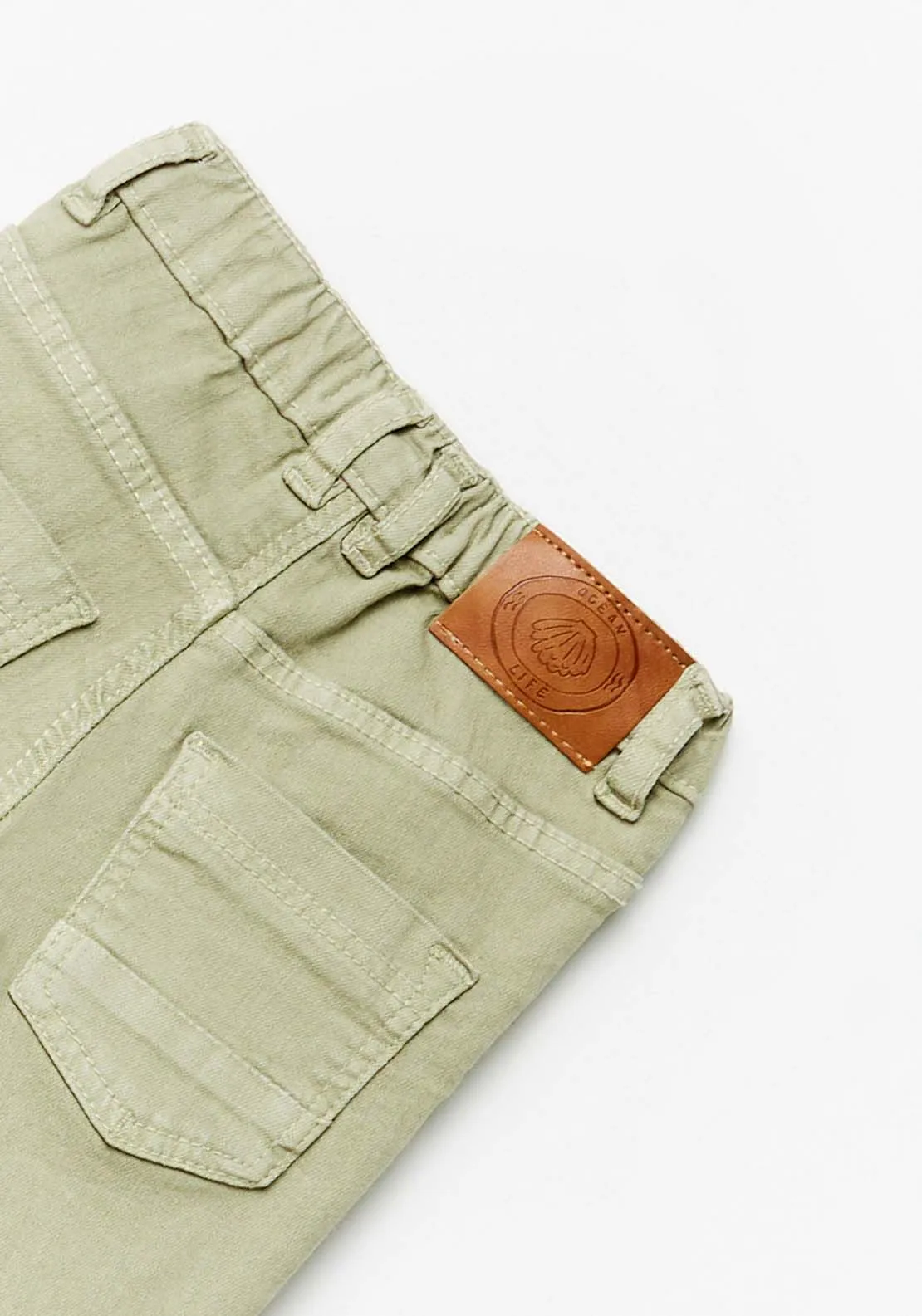 Basic Trouser With Pockets - Green