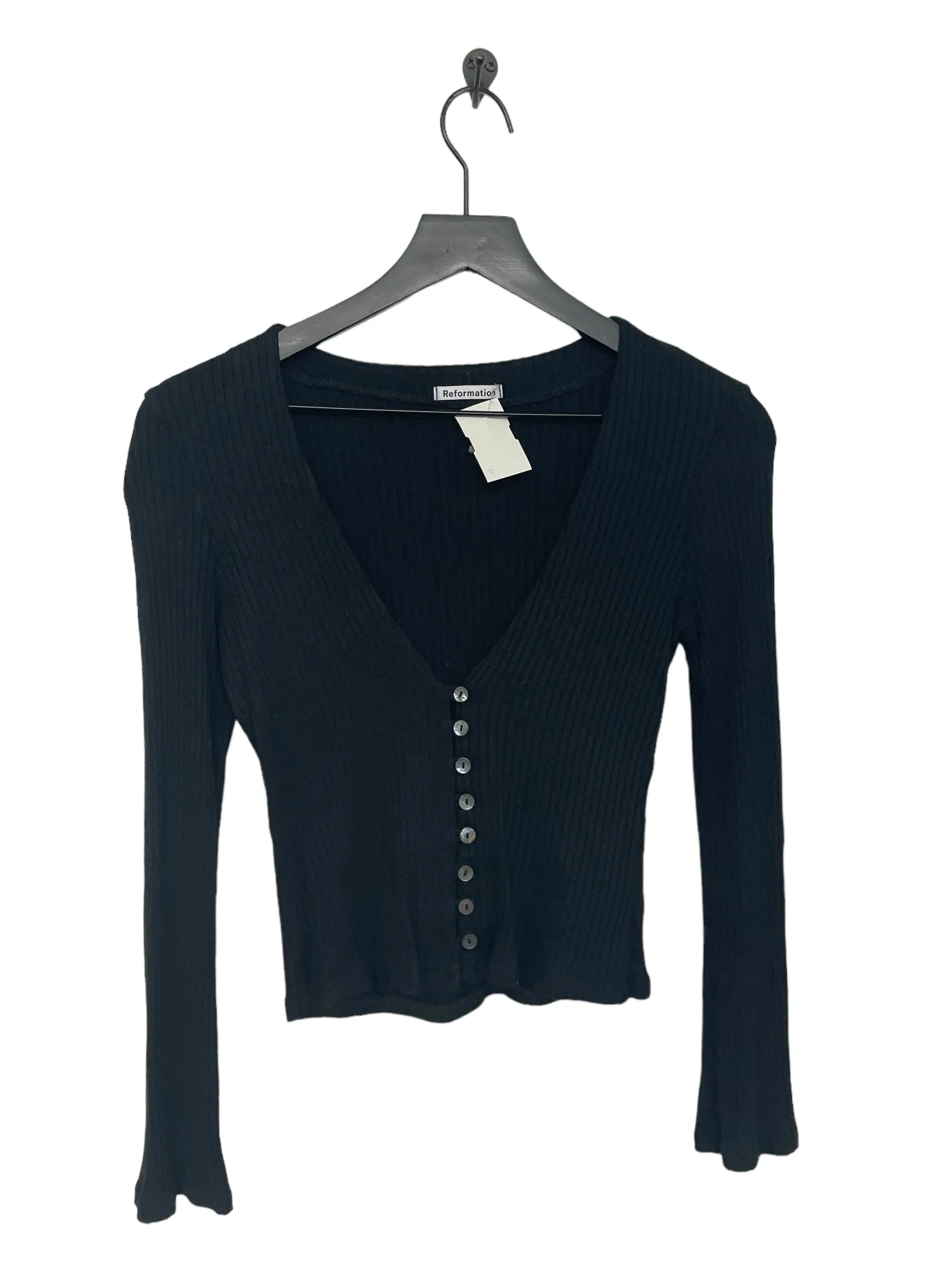 Black Top Long Sleeve Reformation, Size M