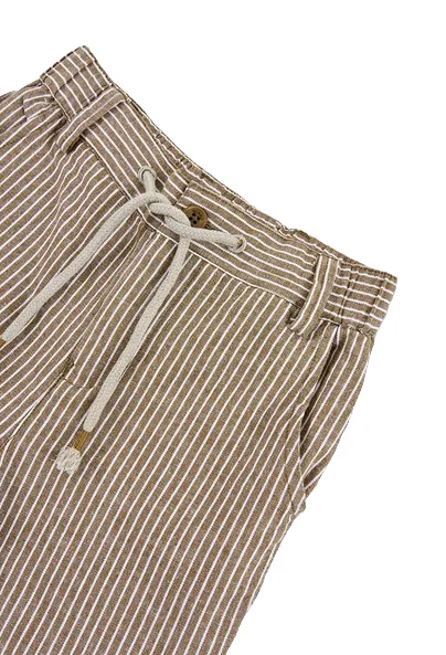 Boboli linen trousers for children and boys listed 736163-9047 listed