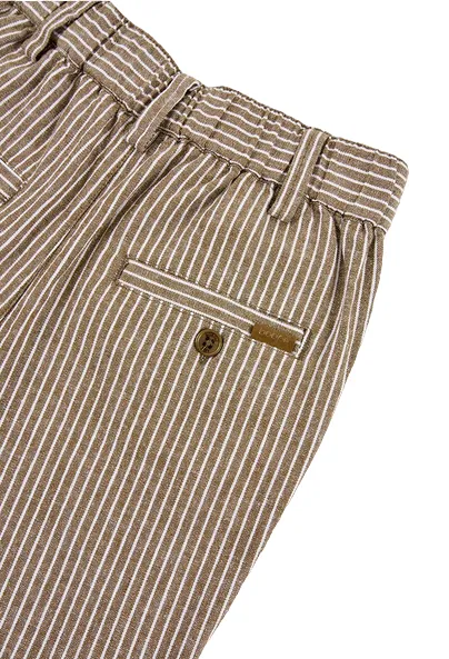 Boboli linen trousers for children and boys listed 736163-9047 listed