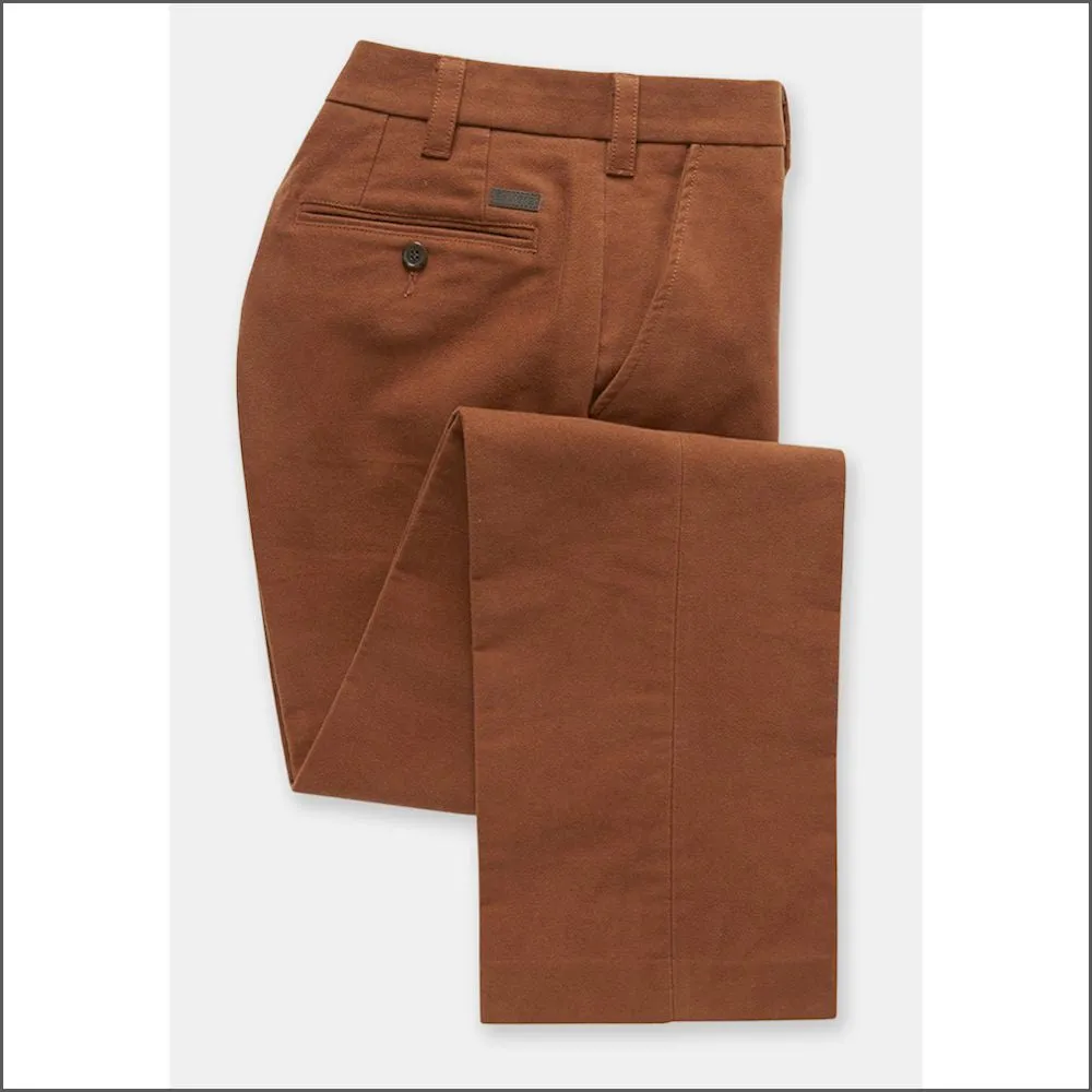 Brook Taverner Ginger Kerswell Moleskin Trousers<>