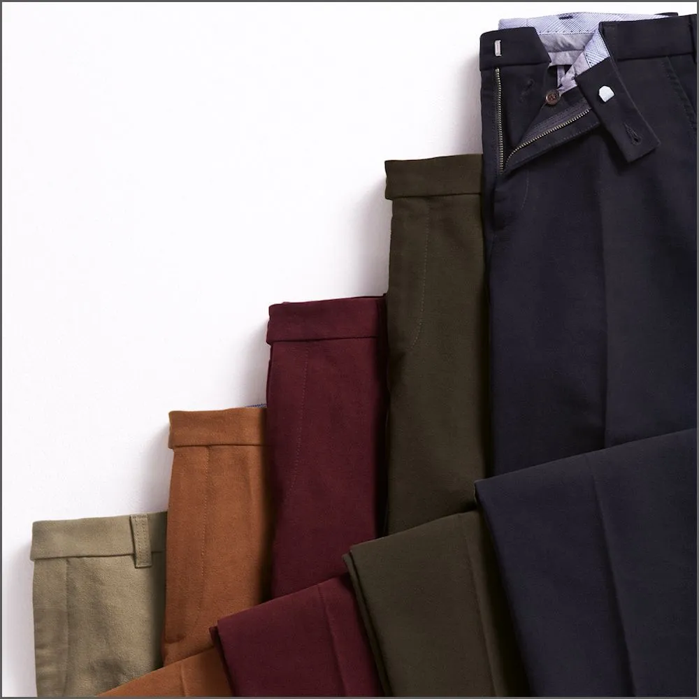 Brook Taverner Ginger Kerswell Moleskin Trousers<>