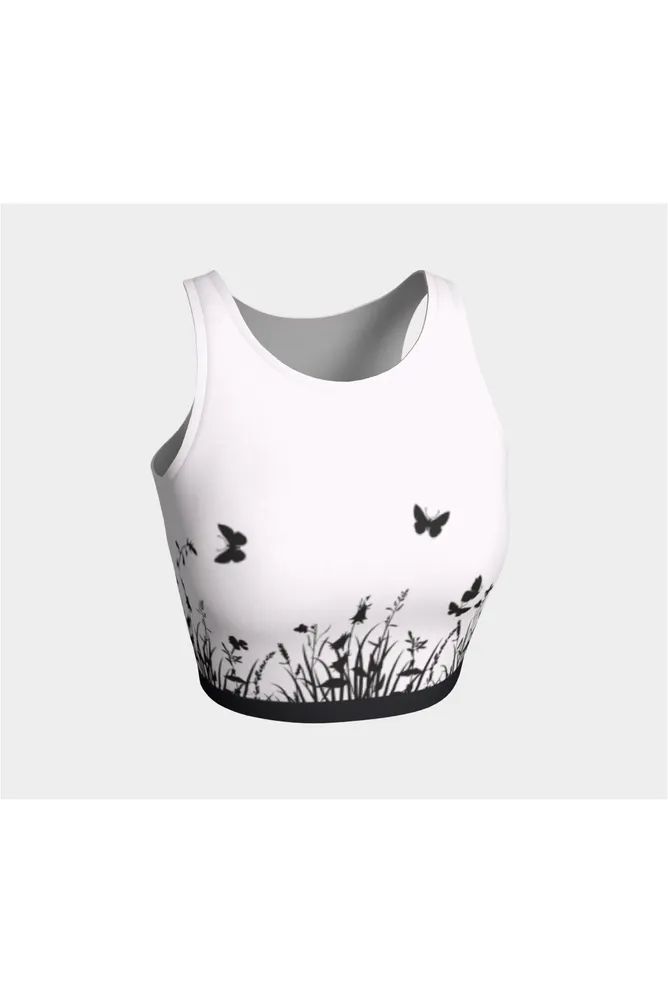 Butterfly Garden Athletic Top