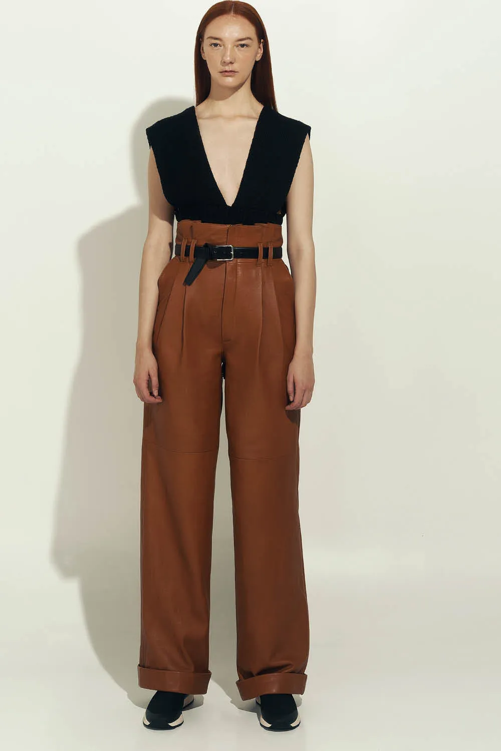 CLASSIC CULOTTE PANTS IN CARAMEL