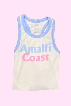 Contrast Trim Amalfi Coast Graphic Tank