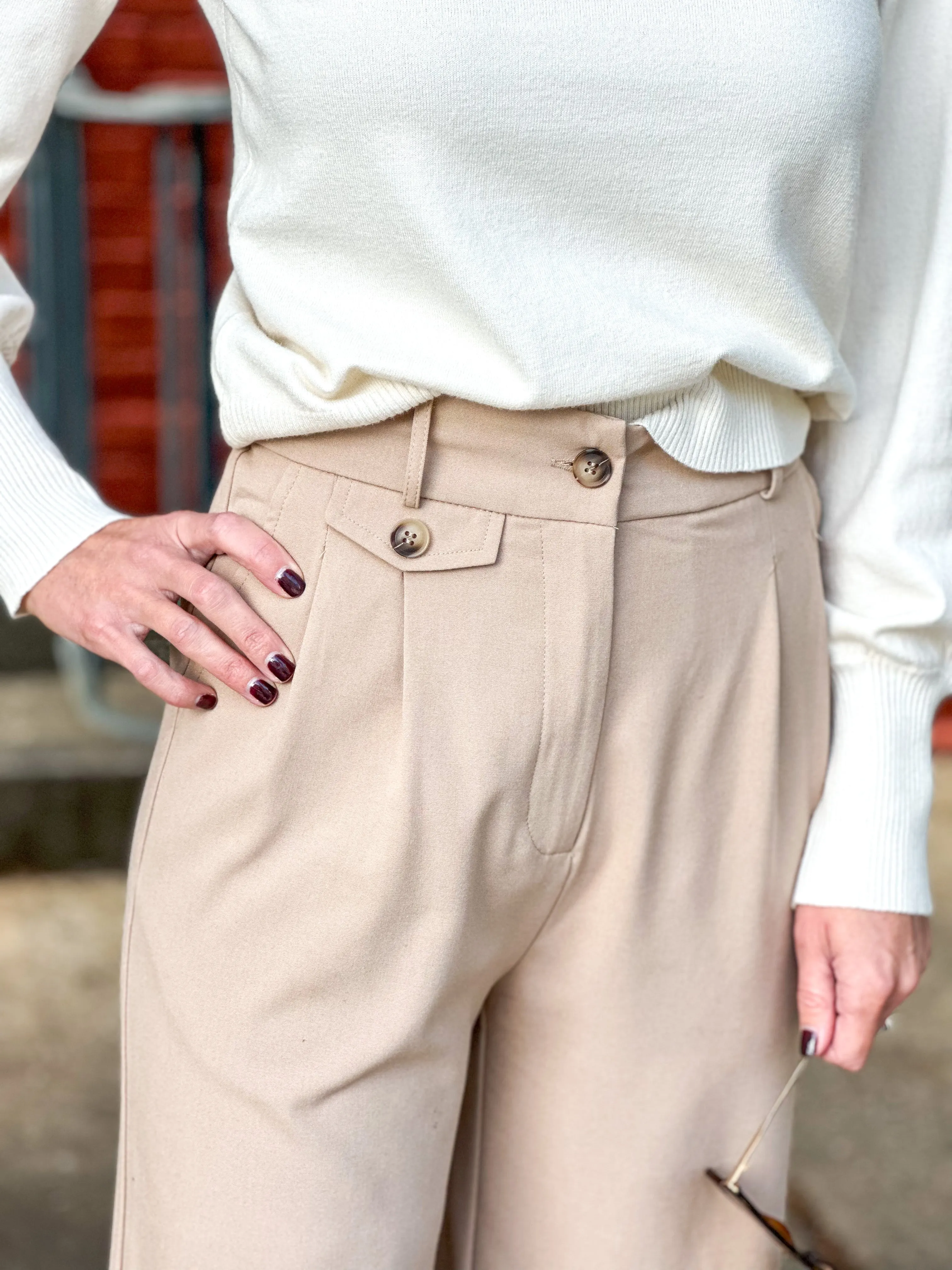 Core Wide Leg Trousers