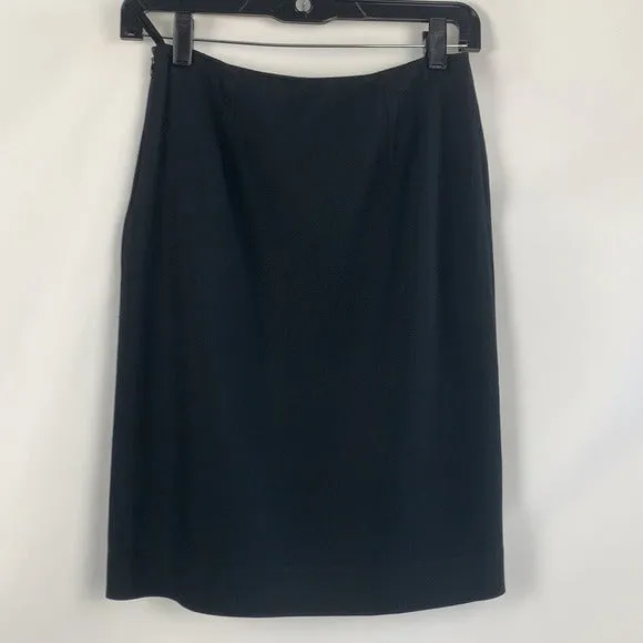 Dolce and Gabbana Black Pencil Skirt