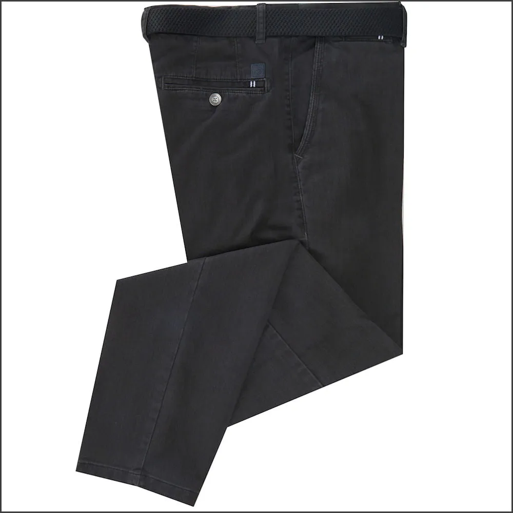 Douglas Sterling Dark Grey Chinos<>