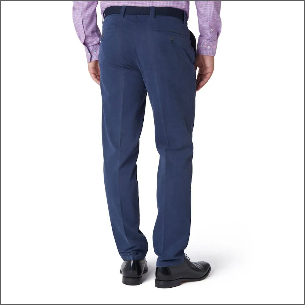 Gurteen Longford Winter Royal Stretch Cotton Chino 