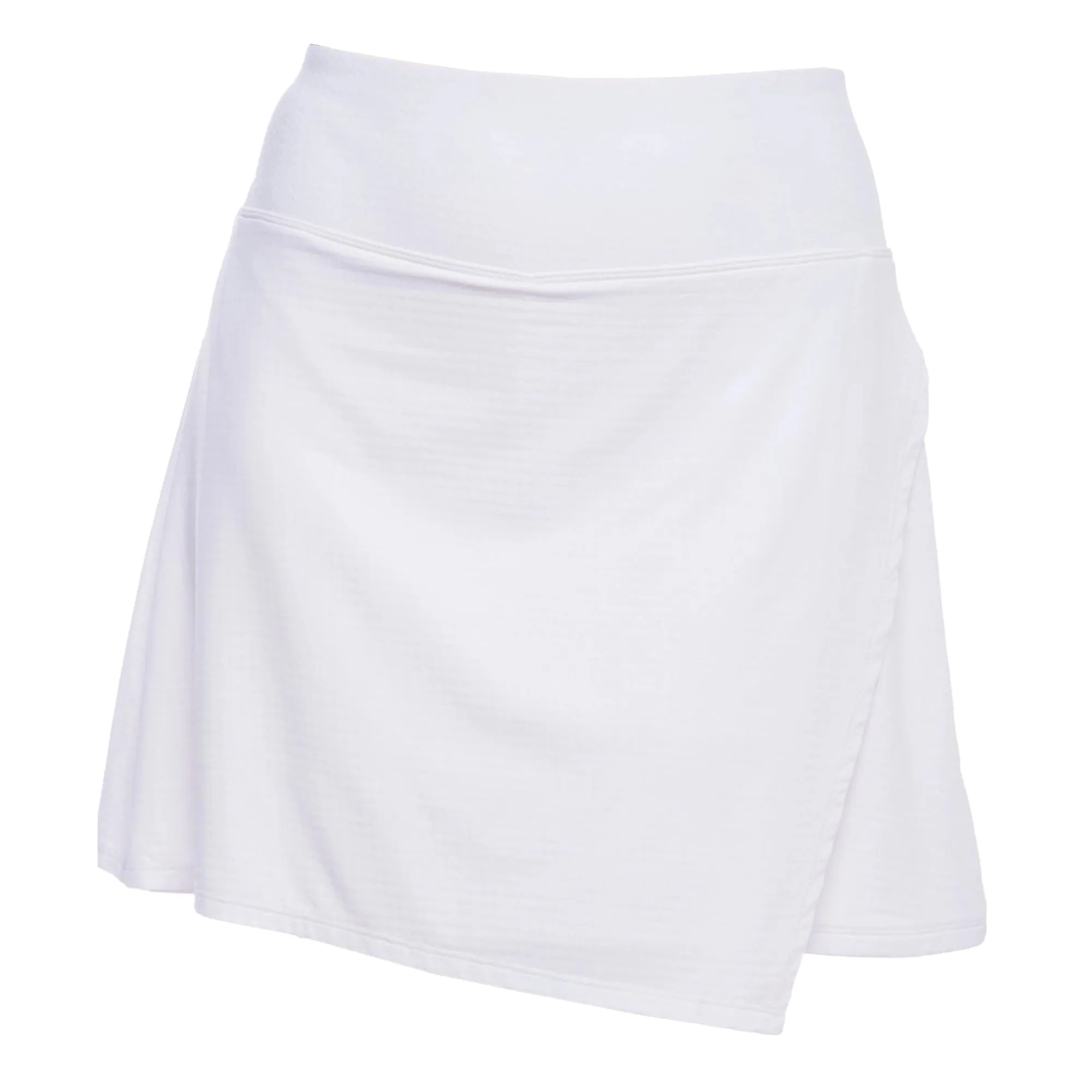 IBKUL Solid Faux Wrap Skort 18