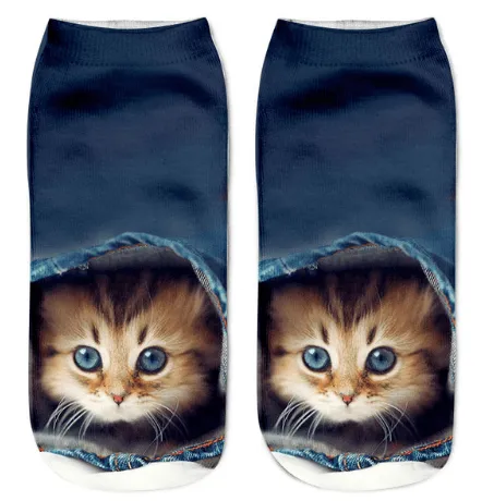 KITTEN COMES ALIVE 3D SOCKS