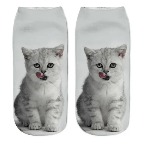 KITTEN COMES ALIVE 3D SOCKS