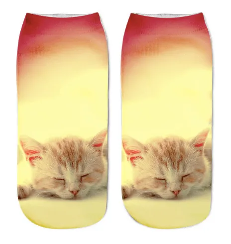 KITTEN COMES ALIVE 3D SOCKS