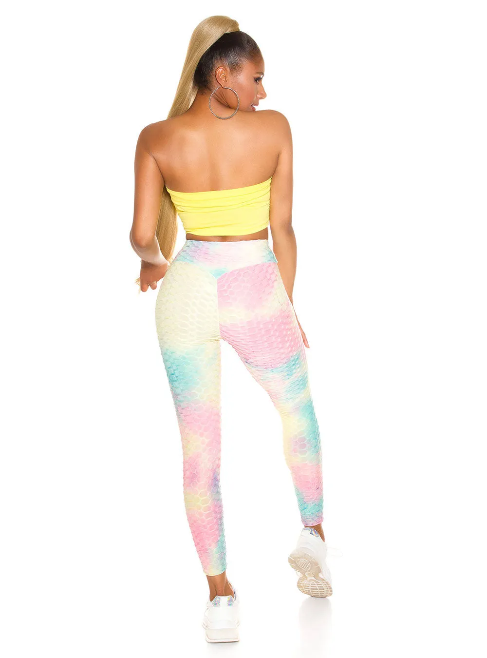 KouCla Watercolour Push-up Leggings