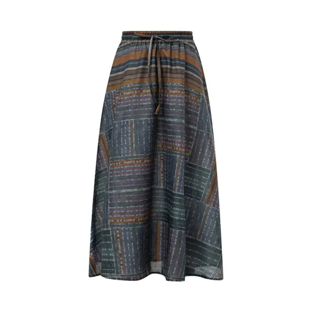 Lanza Boho Midi Skirt