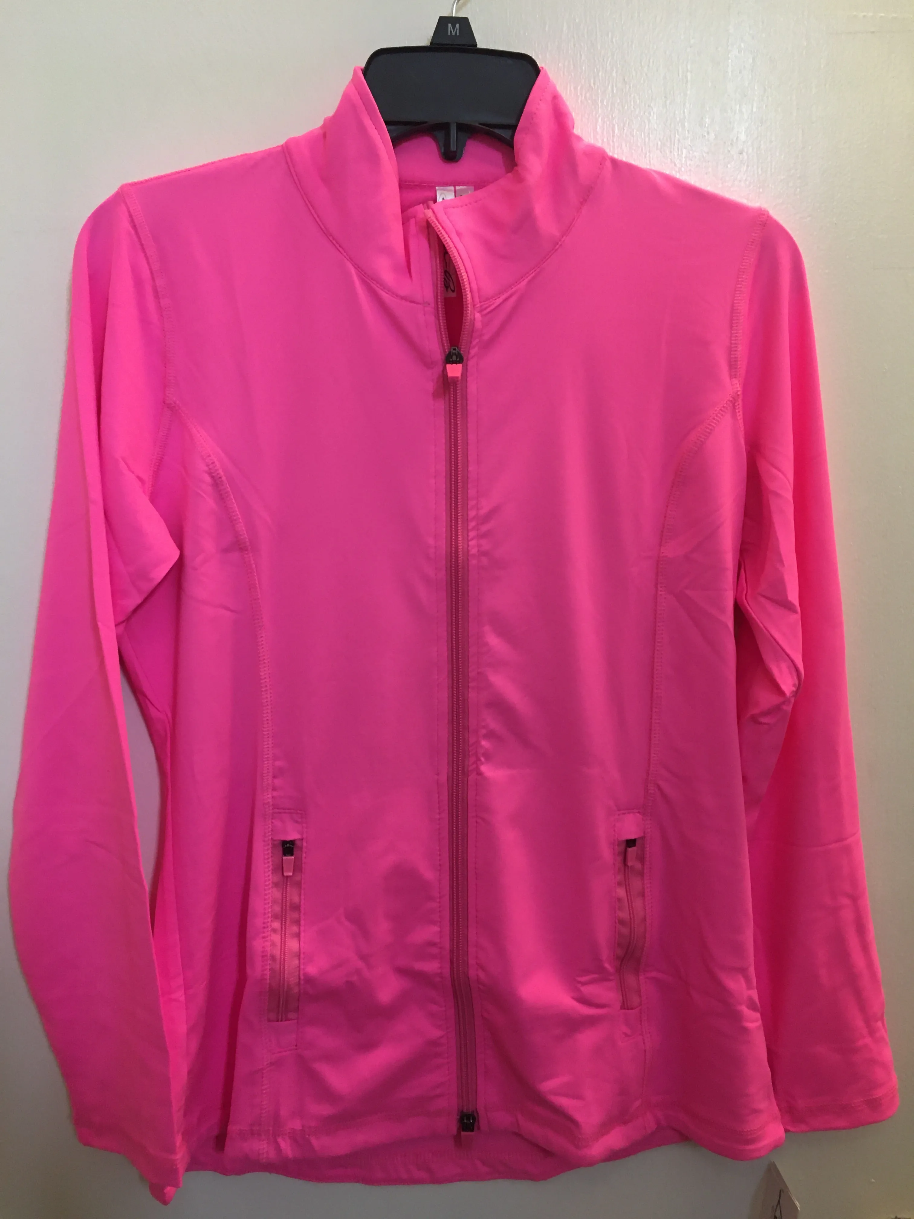 LuluB Zip Front Jacket with SPF 50  and Coolant in Fabric