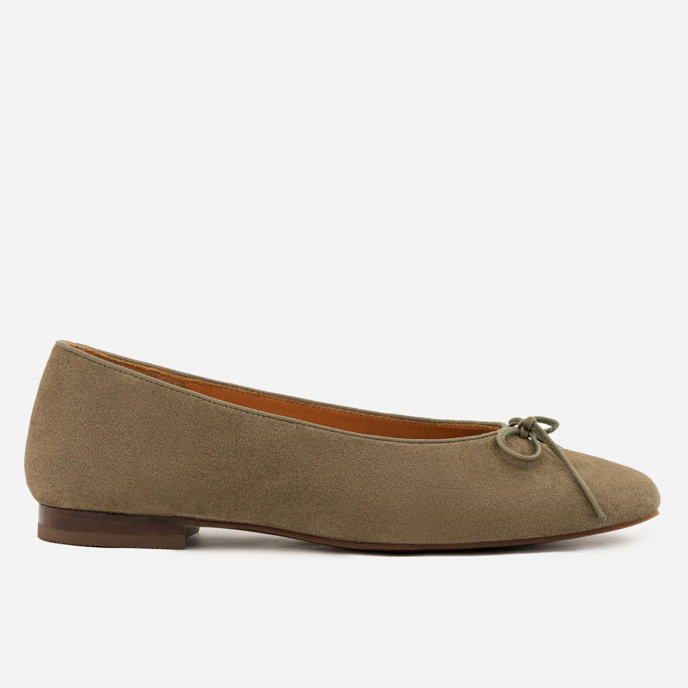 Mona Flat - Suede - Women's