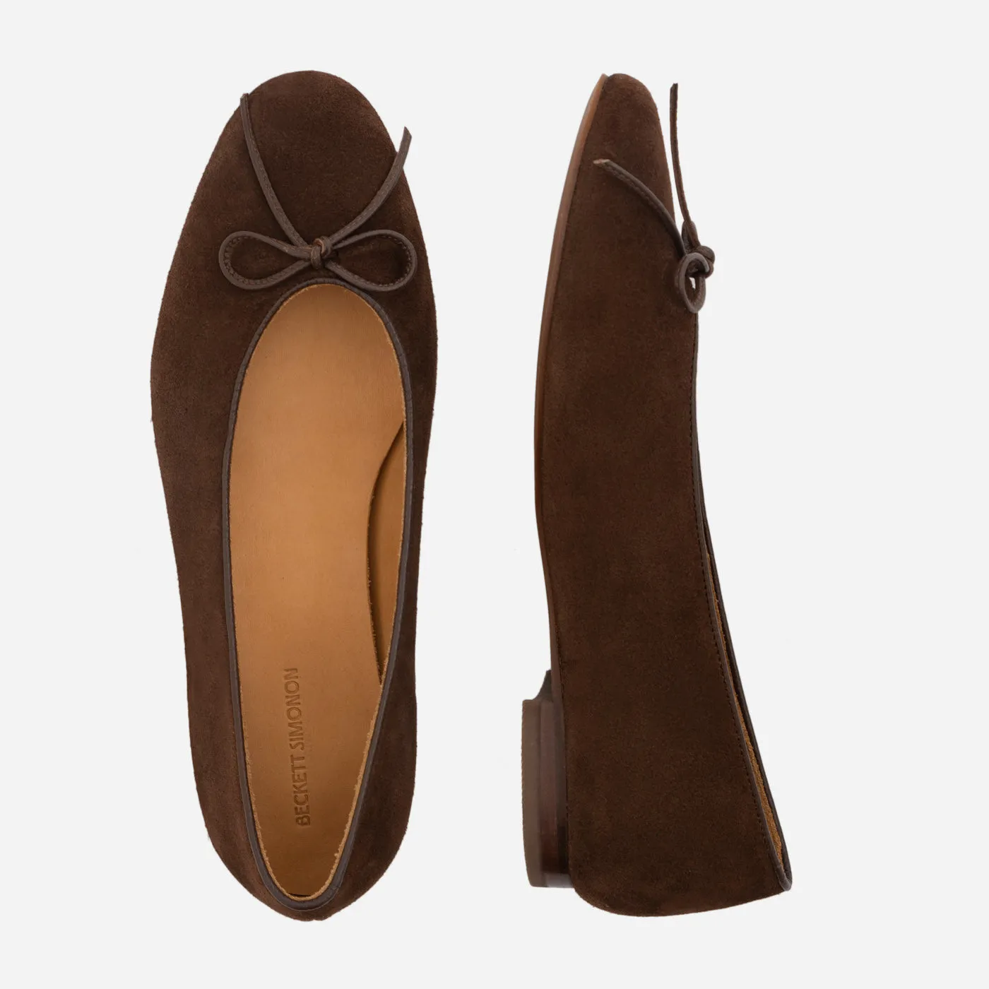 Mona Flat - Suede - Women's