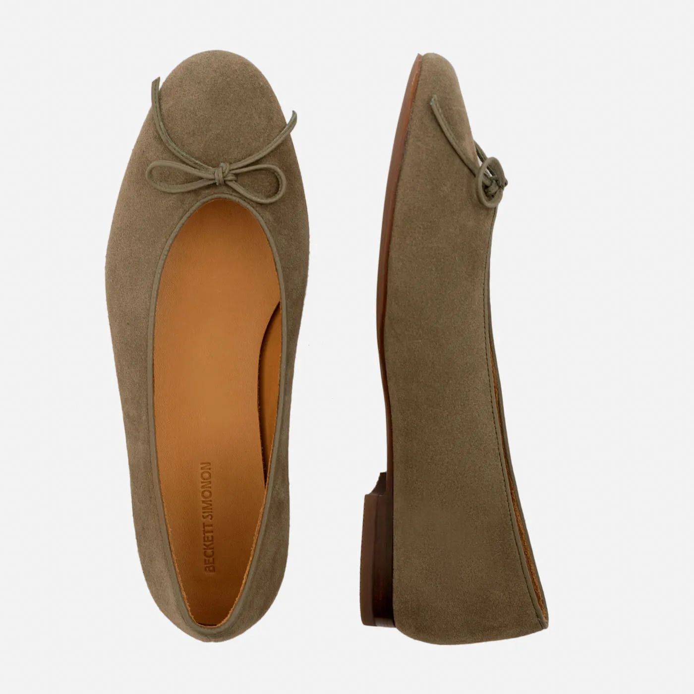 Mona Flat - Suede - Women's