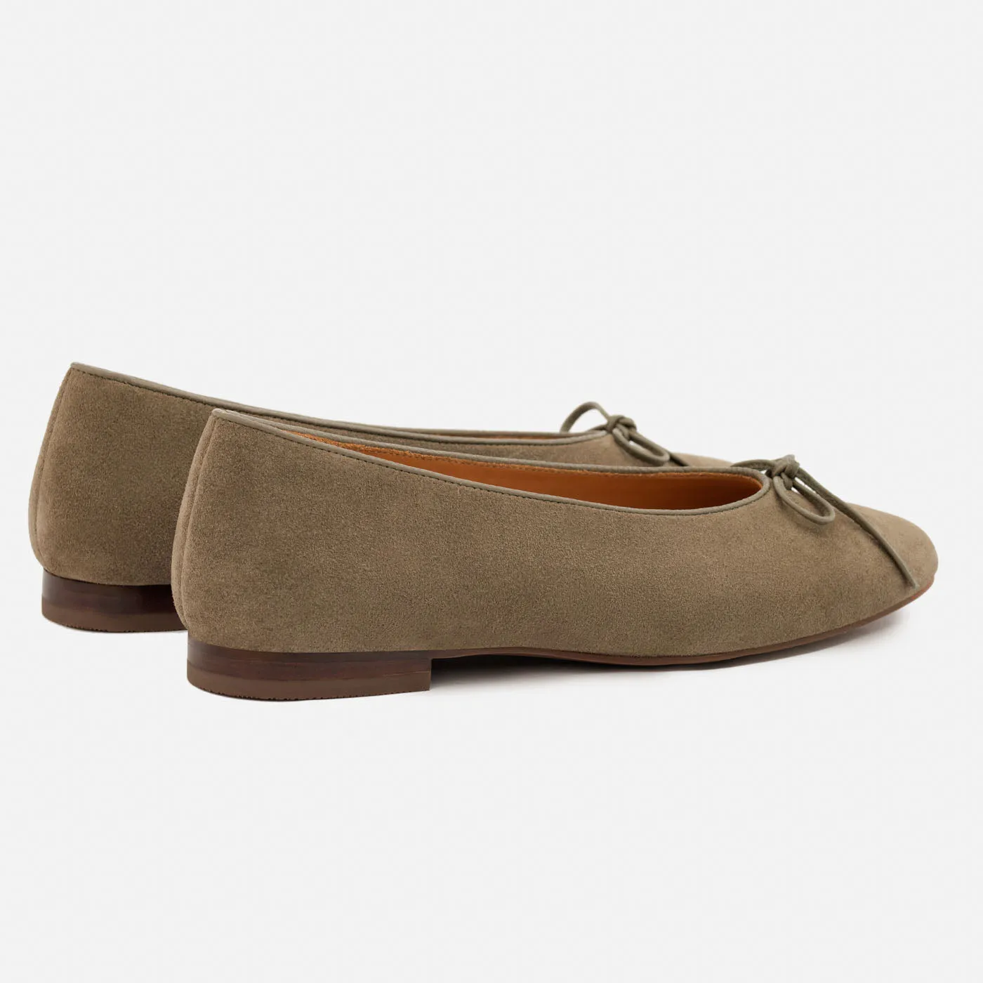 Mona Flat - Suede - Women's