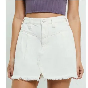 NWT Cream Denim Free People Skirt