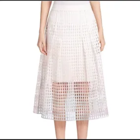 NWT Elie Tahari Mesh Ombré Skirt