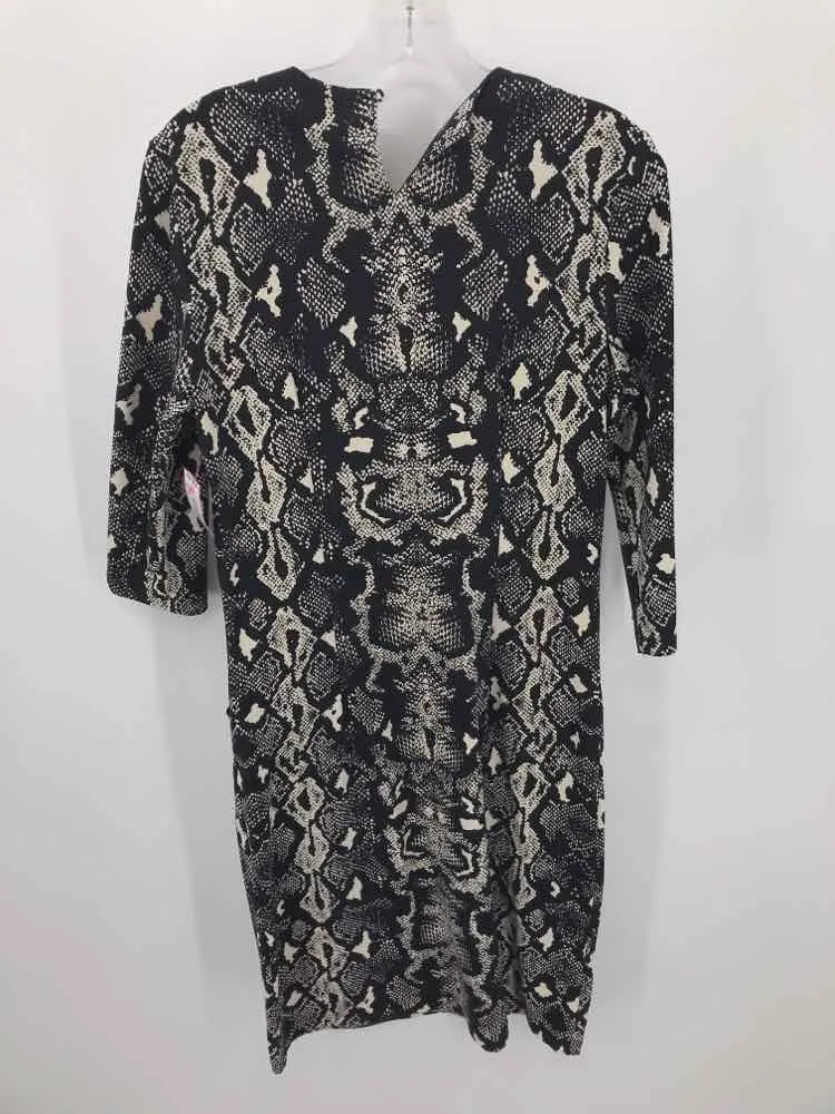 Pre-Owned J Mclaughlin Black Size Small Knee Length Long Sleeve Dress