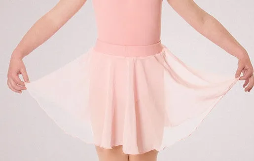 Pull on chiffon ballet skirt