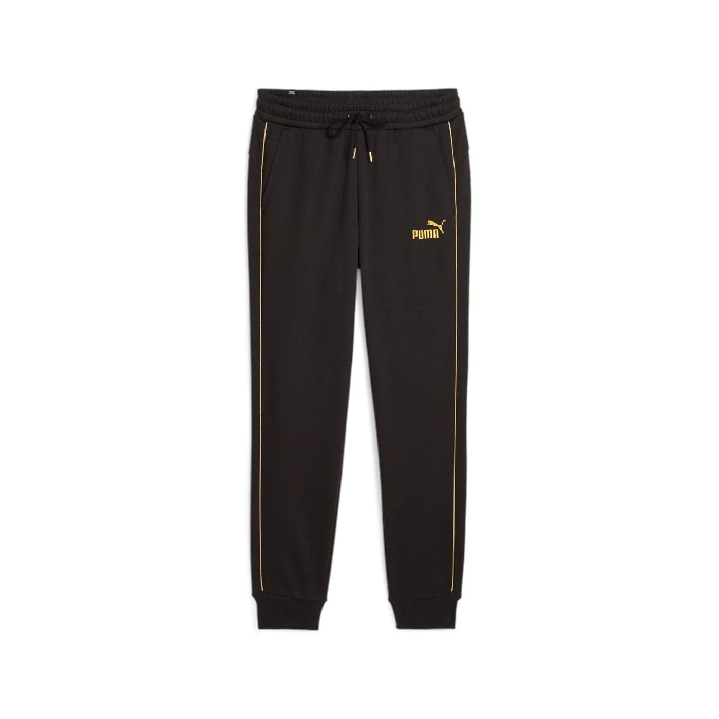 Puma Men's sports trousers with cuff Ess  Minimal Gold 680306 01 black