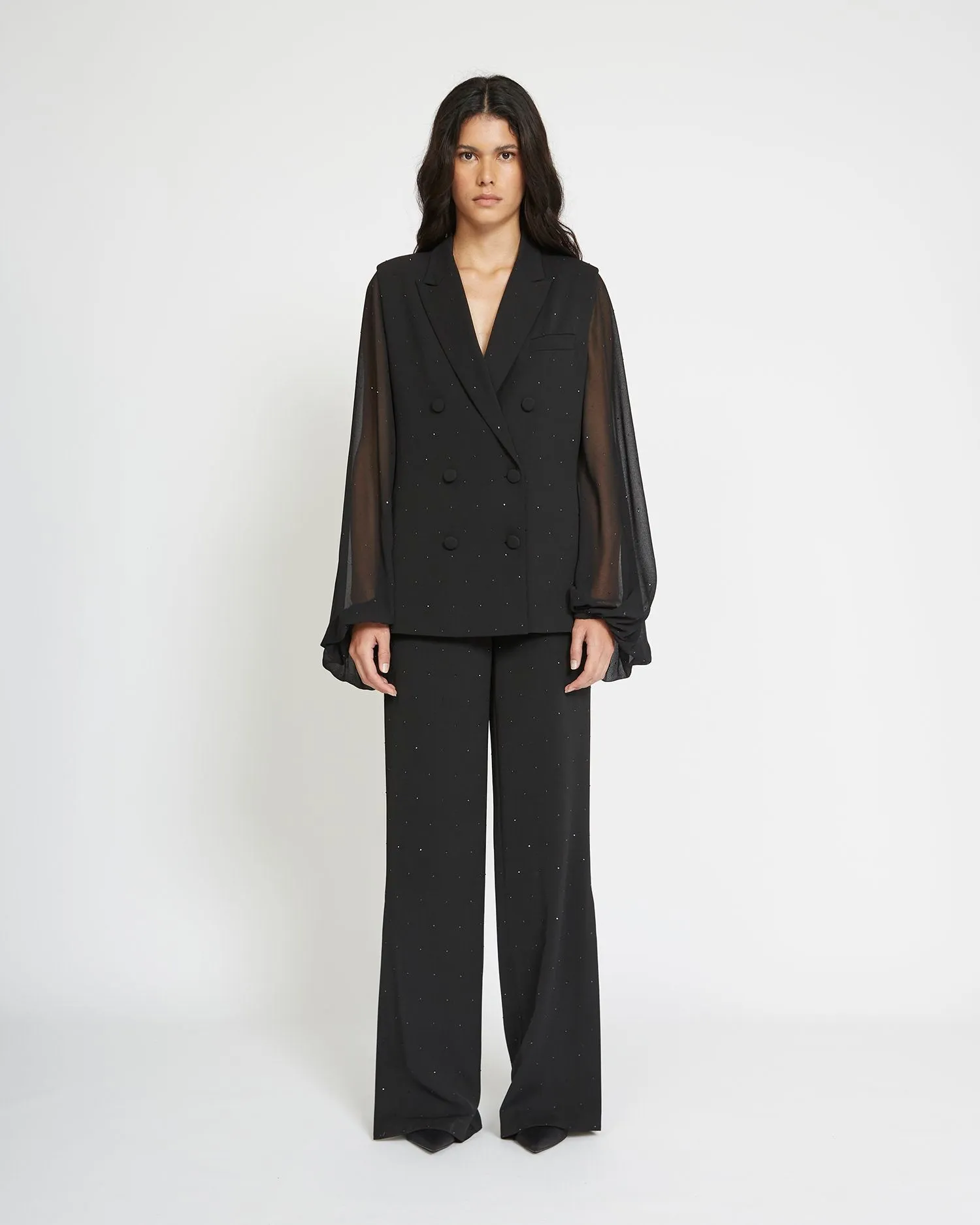 Silvian Heach Landroval Black Trousers