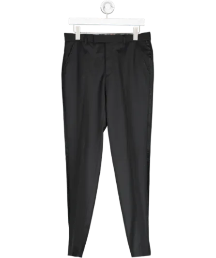 Ted Baker Tailored Fit Black Tuxedo Trousers W30