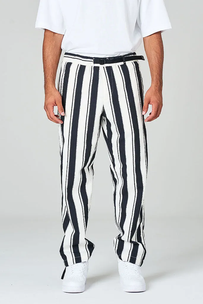 WHITE SAND DAVID STRIPE PANT