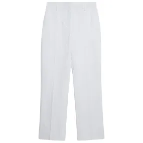 Womens Jolie Light Poly Stretch Trousers White - SS24