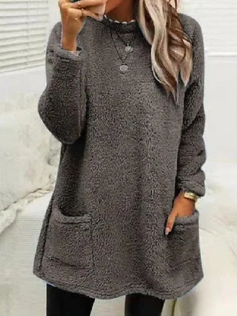 Women's Lightweight Ethnic Print Sweatshirt Pullover